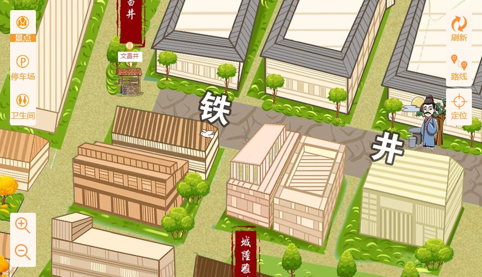 蒲县智慧景区：手绘地图与语音导览的完美融合